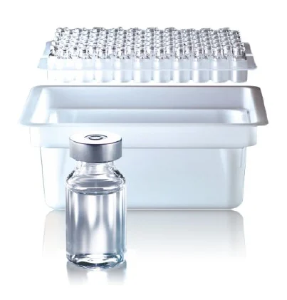 Ready-to-Fill Glass Vials